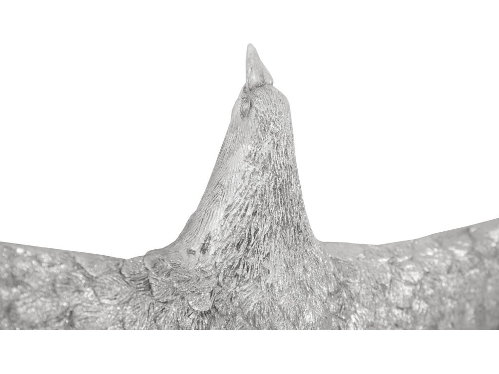 Dove Wall Art, Silver Leaf - image 3