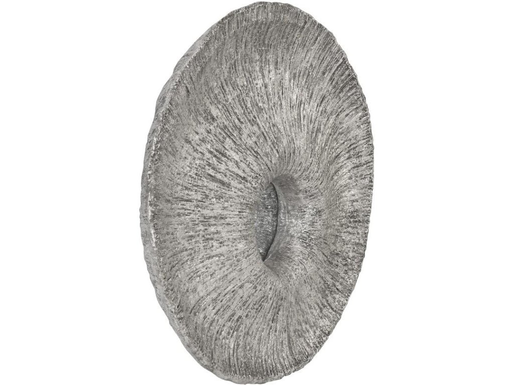 Convergence Mirror, Resin, Silver Leaf - image 1