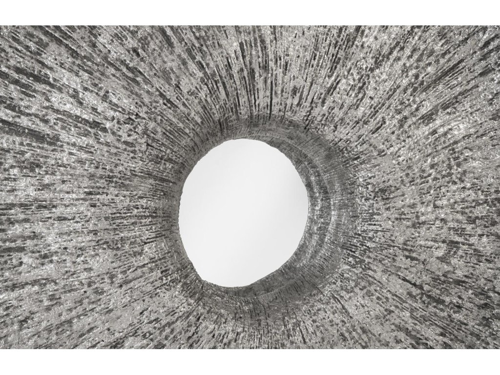 Convergence Mirror, Resin, Silver Leaf - image 2