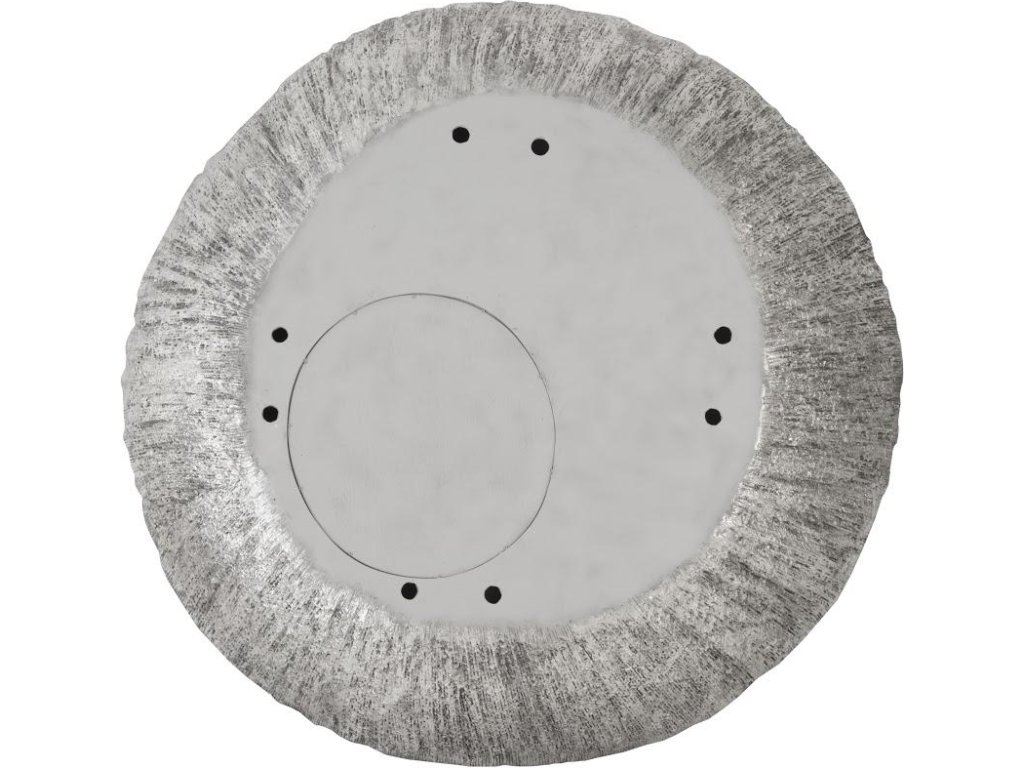 Convergence Mirror, Resin, Silver Leaf - image 3