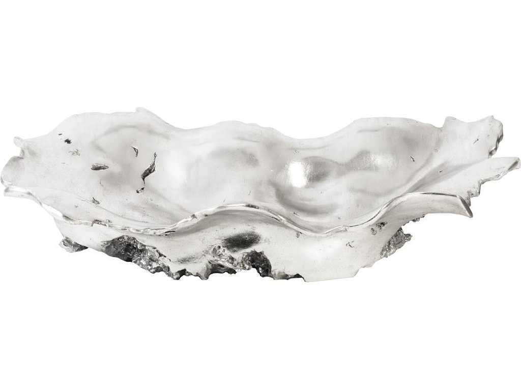 Rose Wood Burled Bowl, Silver - main image