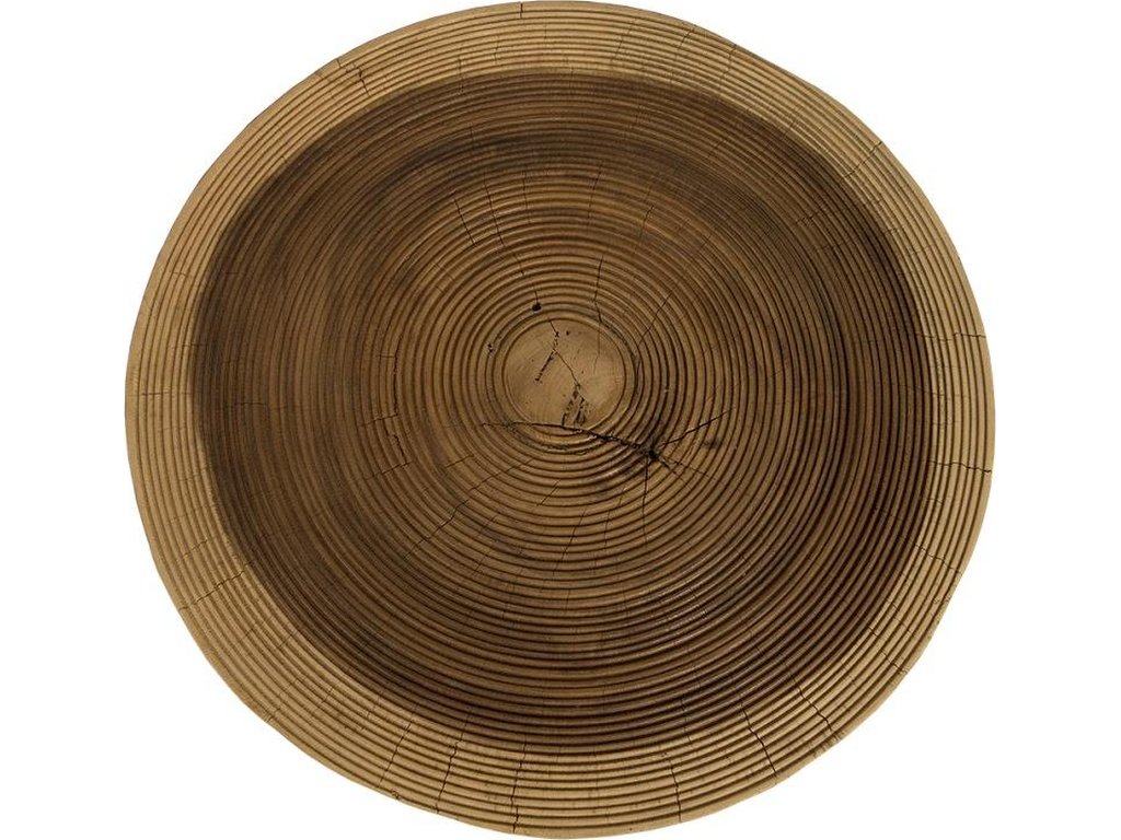 Lathe Side Table, Chamcha Wood - image 1