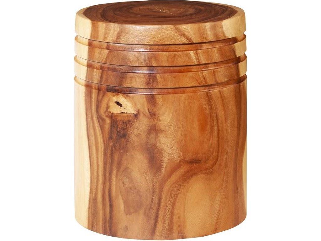 Groove Side Table, Round - image 1