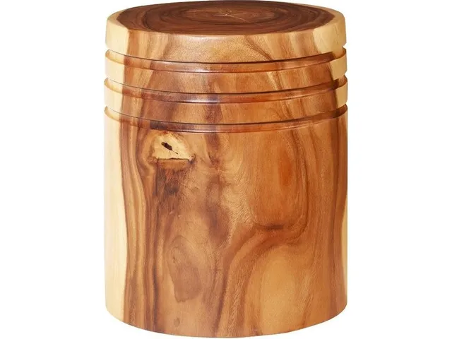 Groove Side Table, Round - Alternative View