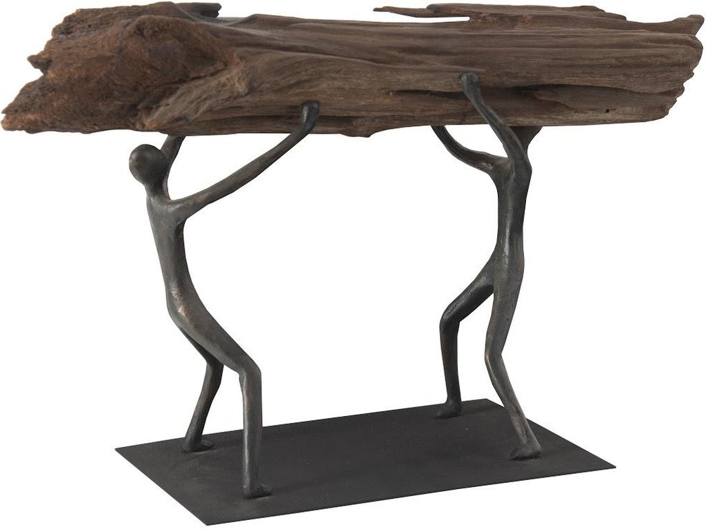Atlas Tabletop Sculpture, Freeform High Lift, With Base - image 1