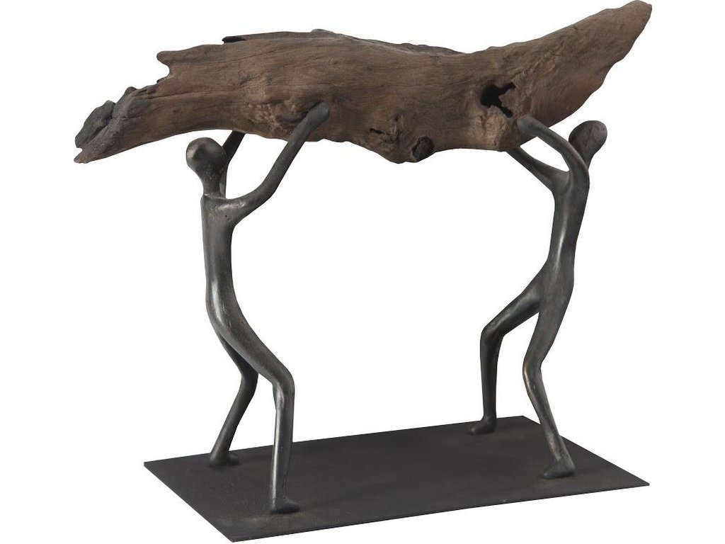 Atlas Tabletop Sculpture, Freeform High Lift, With Base - image 2