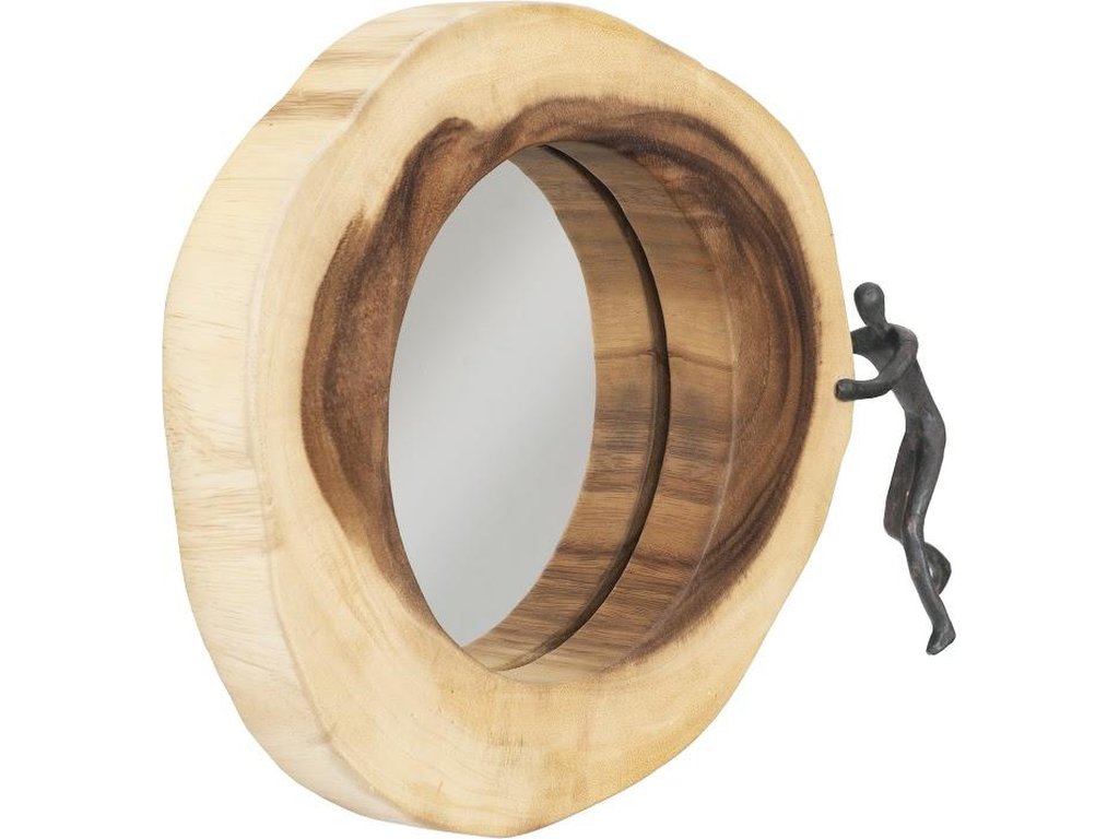Atlas Cross Cut Mirror, Small, Right Side Full Body - image 1