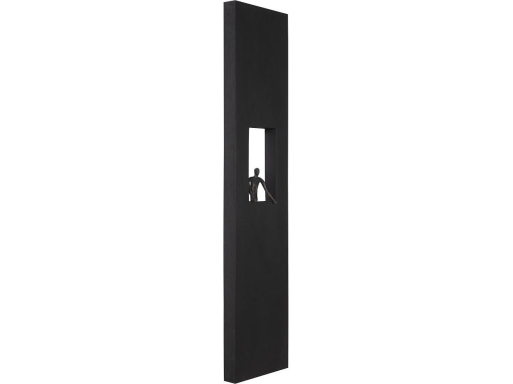 Atlas Wall Decor, Rectangle, Black - image 1
