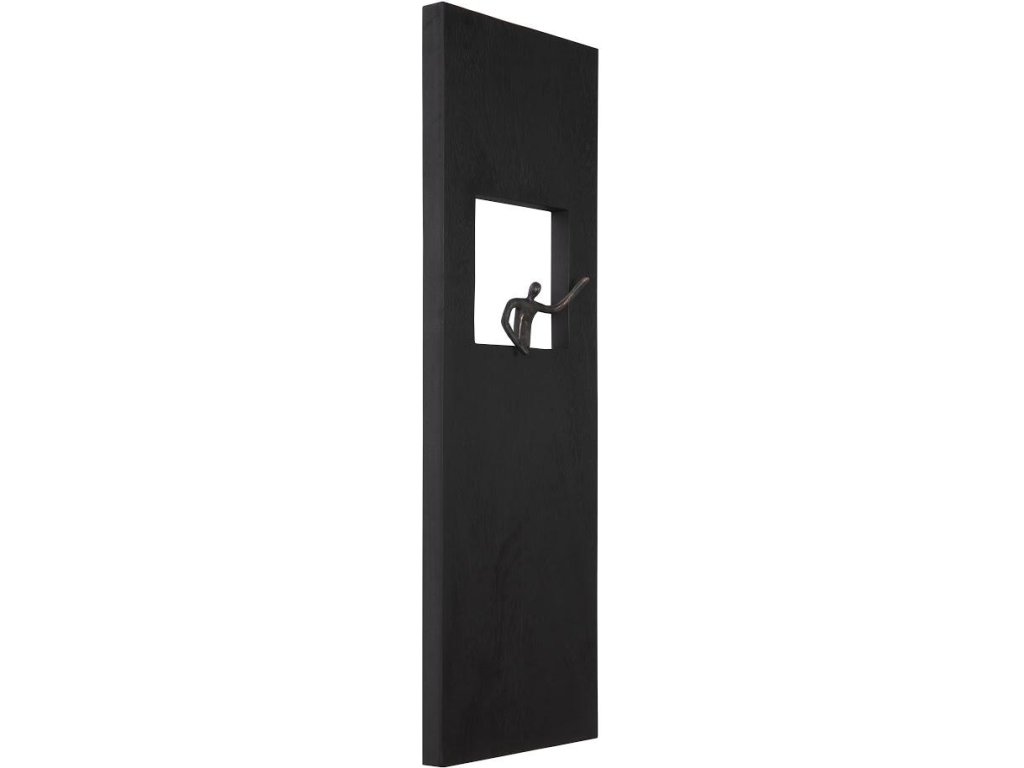 Atlas Wall Decor, Rectangle, Black - image 1
