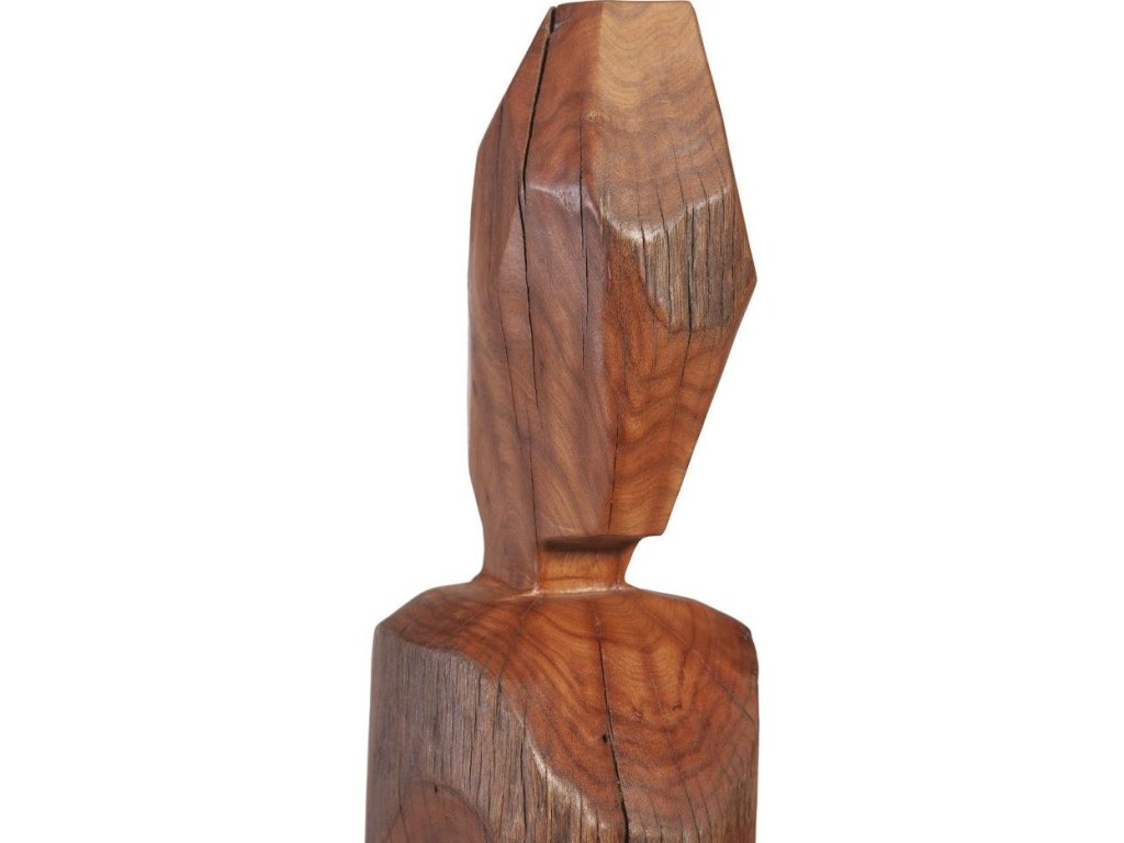 Old Pole Man Statue - image 2