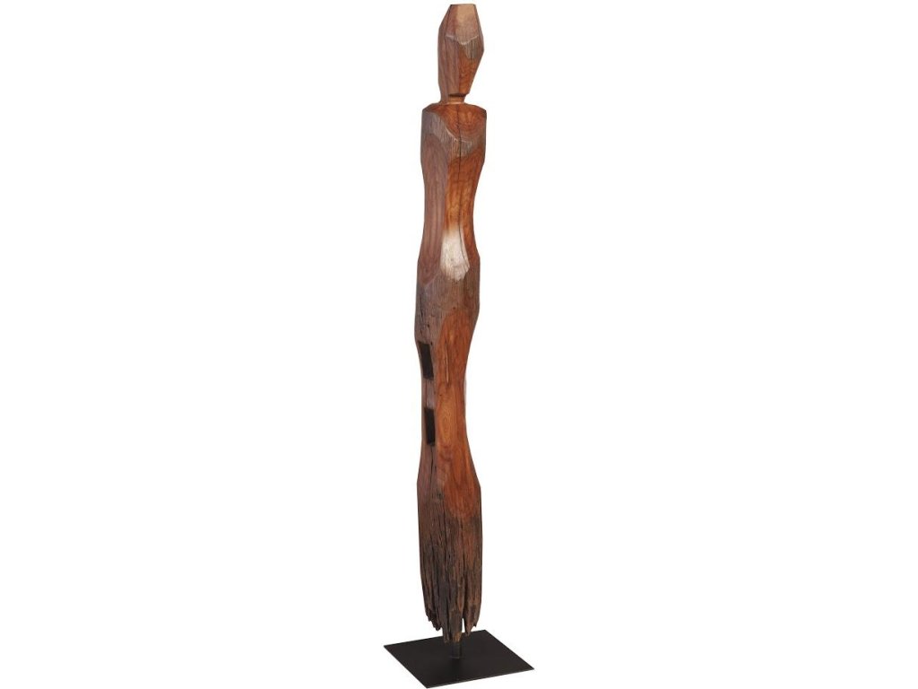 Old Pole Man Statue - main image