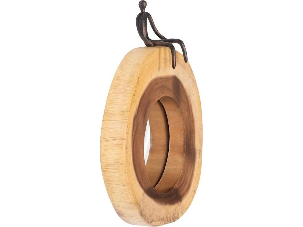 Atlas Cross Cut Mirror, Small, Full Man - image 1