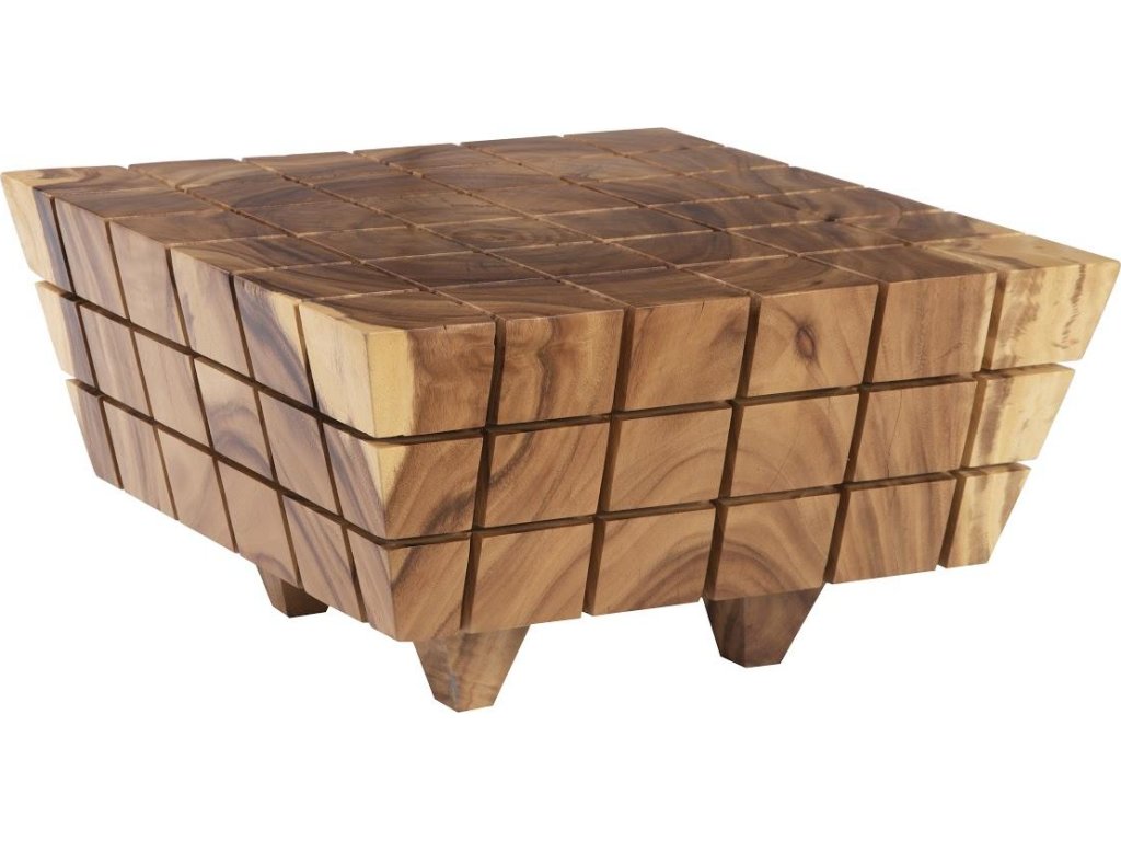 Cubed Coffee Table, Natural - image 3