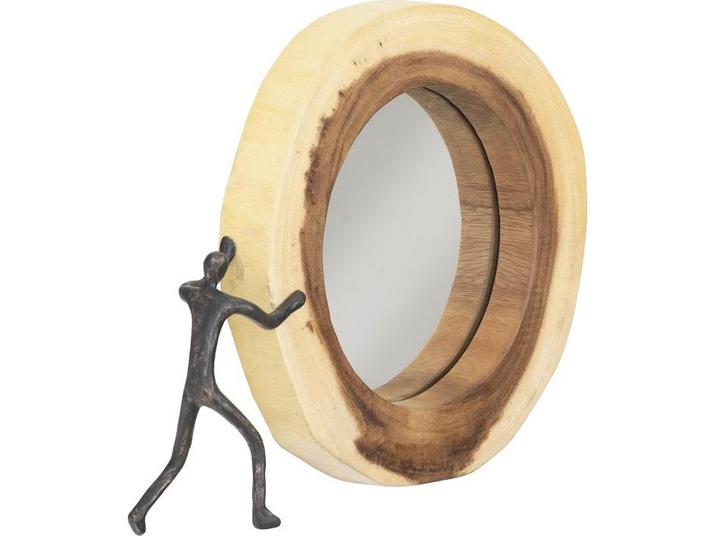 Atlas Cross Cut Mirror, Small, Left Side Full Body - image 1