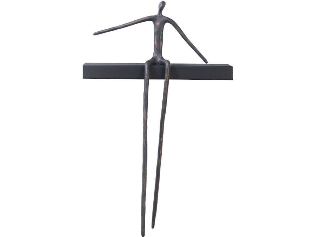 Moveable Man On Short Shelf, Sitting, C - main image