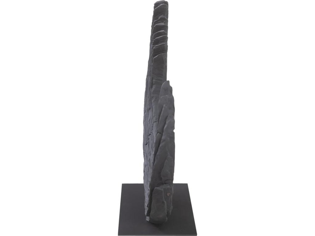 Swoop Tabletop Sculpture, Black Wood, Small - image 2