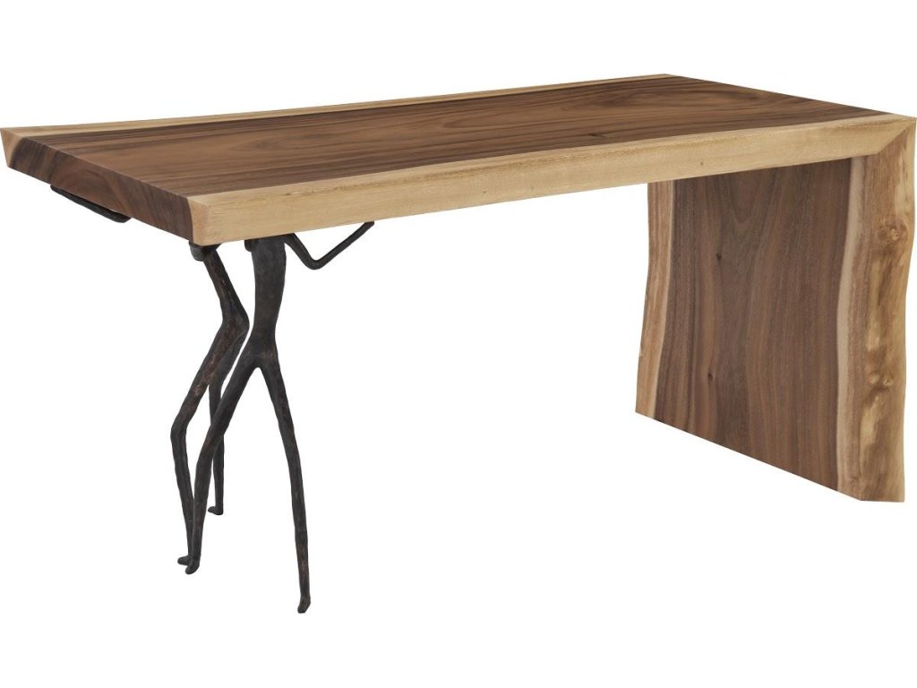 Atlas Desk, Natural, Waterfall Leg - main image