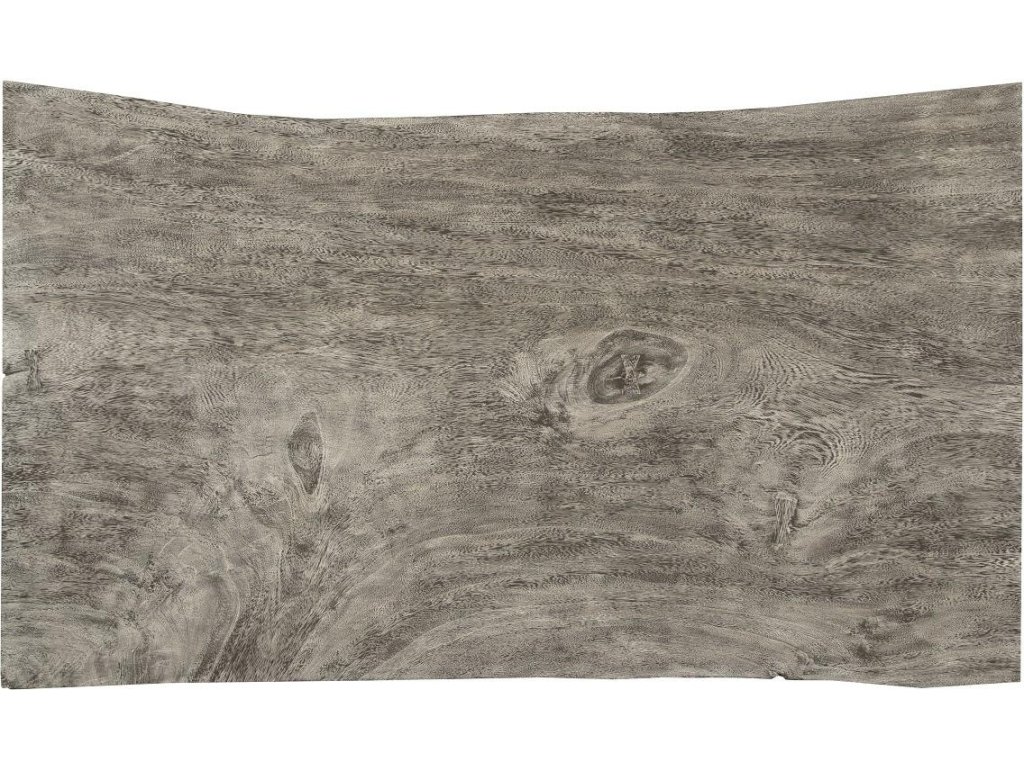 Waterfall Desk, Gray Stone, Acrylic Leg - image 1