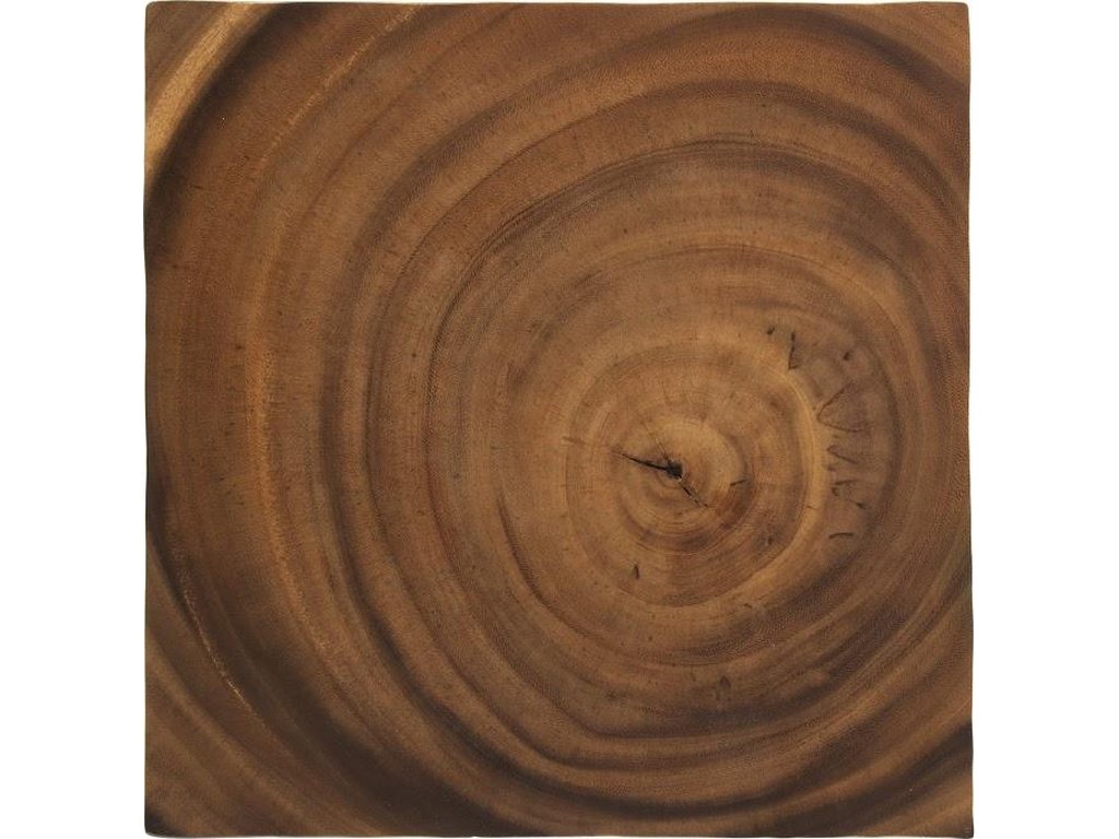 Inverted Pyramid Side Table, Natural - image 1