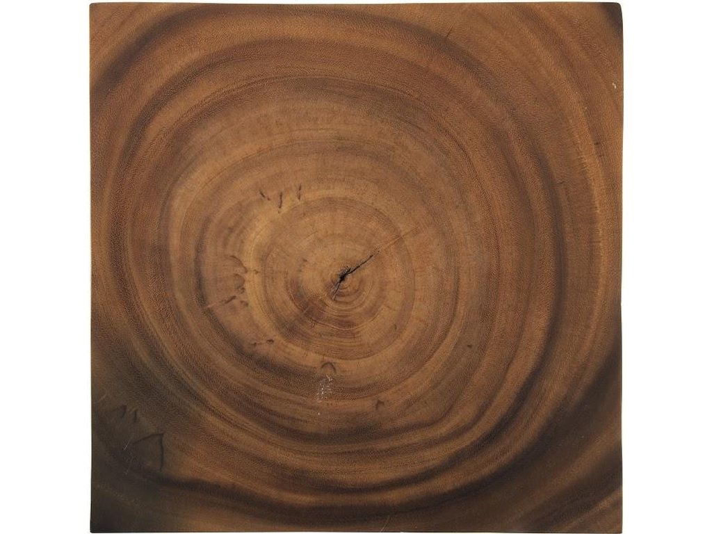 Inverted Pyramid Side Table, Natural - image 1