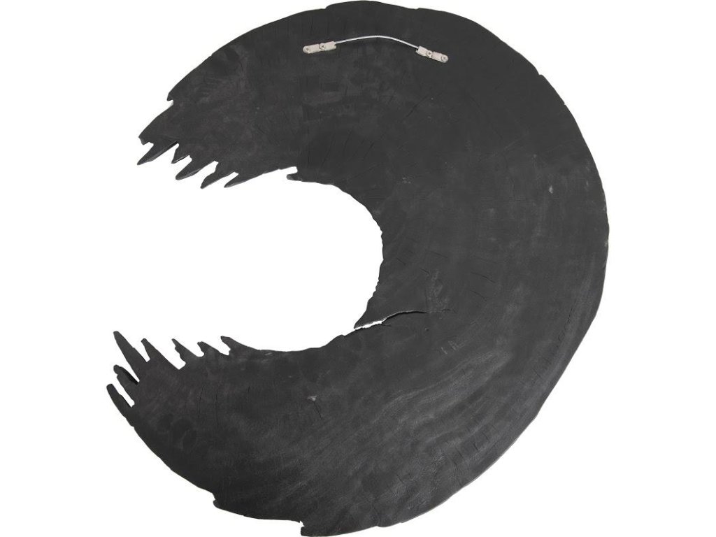 Swoop Wall Art, Black Wood, Small - image 2