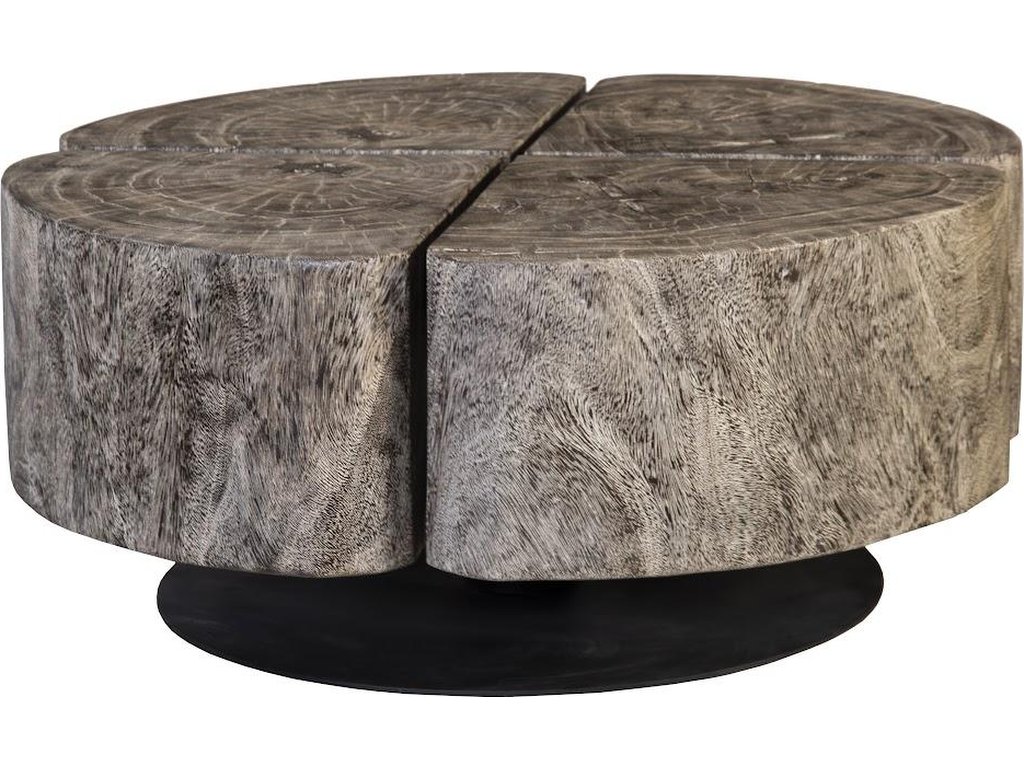 Clover Coffee Table, Gray Stone - main image