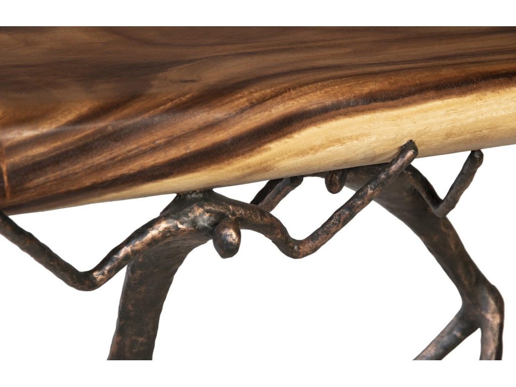 Atlas Console Table, Natural Finish, Metal - image 3