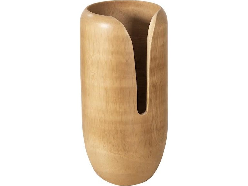 Interval Wood Vase, Natural, Small - main image