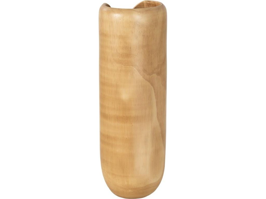 Interval Wood Vase, Natural, Large - image 1