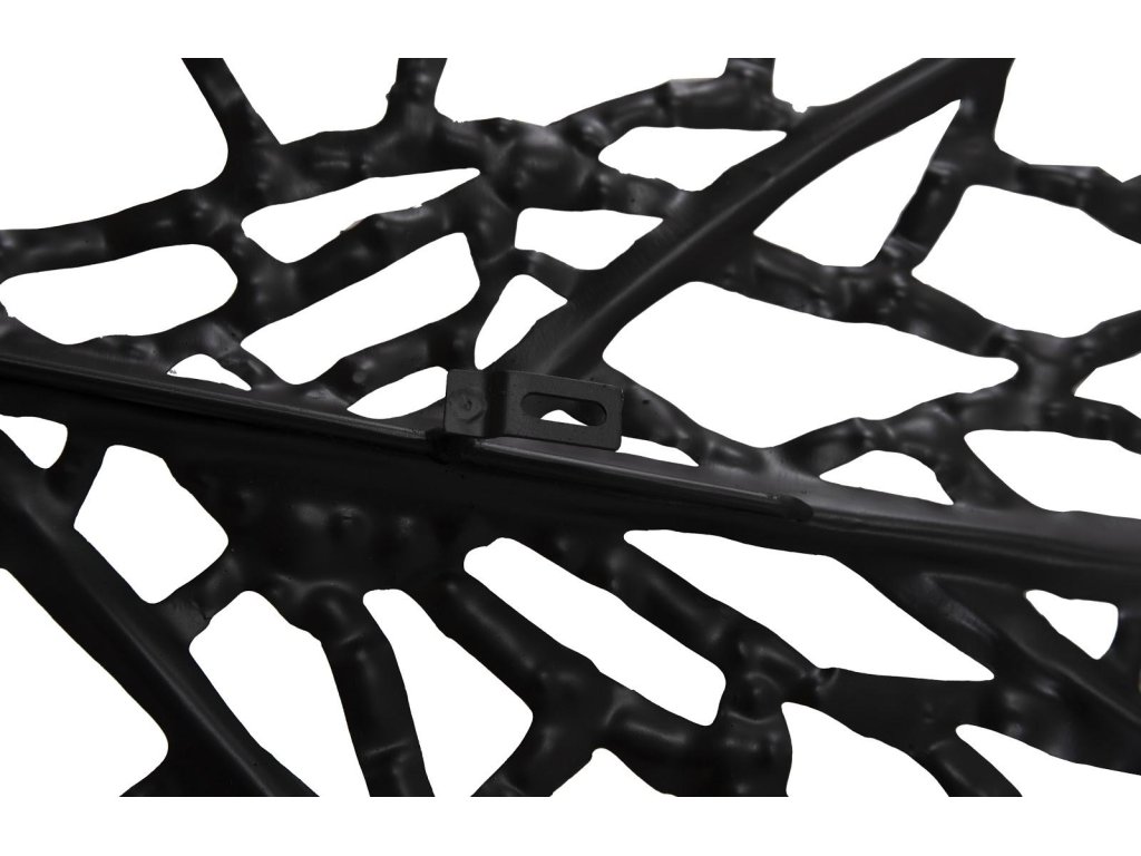 Birch Leaf Wall Art, Silver, XL - image 3