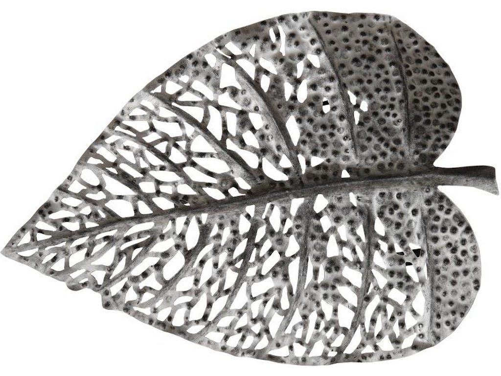 Birch Leaf Wall Art, Silver, XS - main image