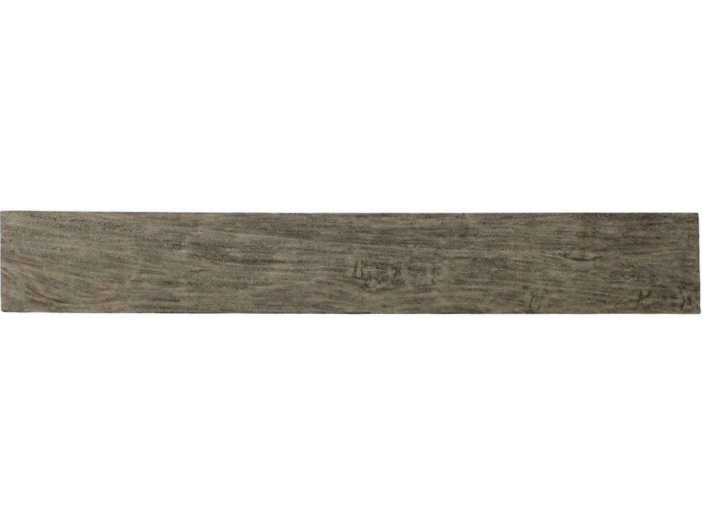 Origins Straight Edge Bench, Gray Stone, Satin Black Legs - image 1