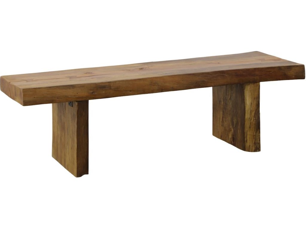Freeform Bench, Natural, Live Edge - image 2