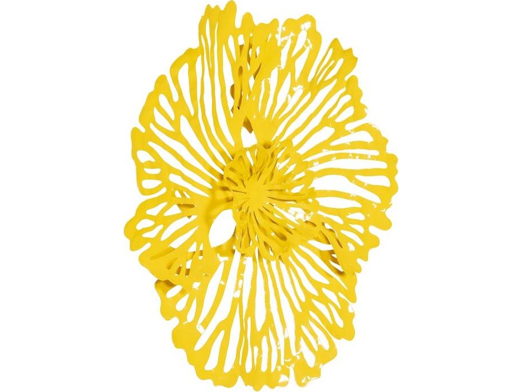 Flower Wall Art, Extra Small, Dandelion, Metal - image 1