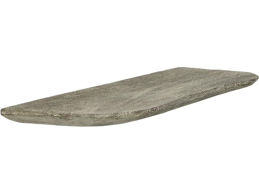 Floating Wall Shelf, Gray Stone, Large - image 1