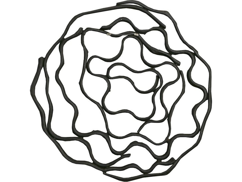 Vine Wall Flower, Black - image 2