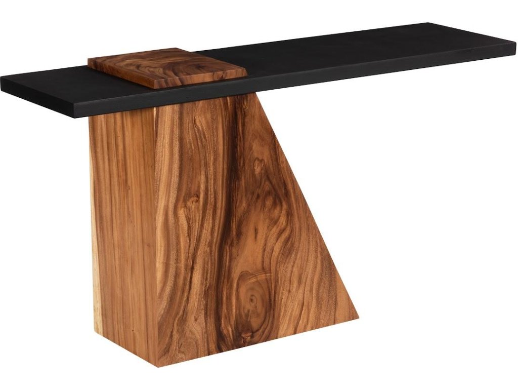 Slant Console, Natural/Black - image 2