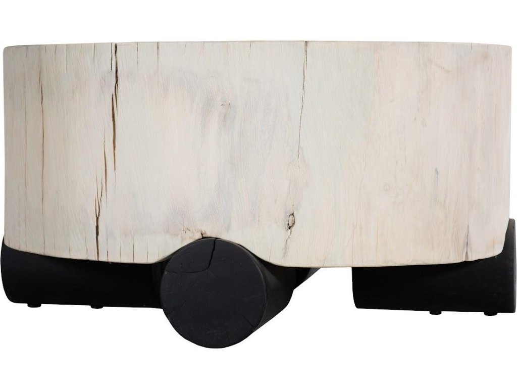 Core Coffee Table, Black Base, Bleached - image 2