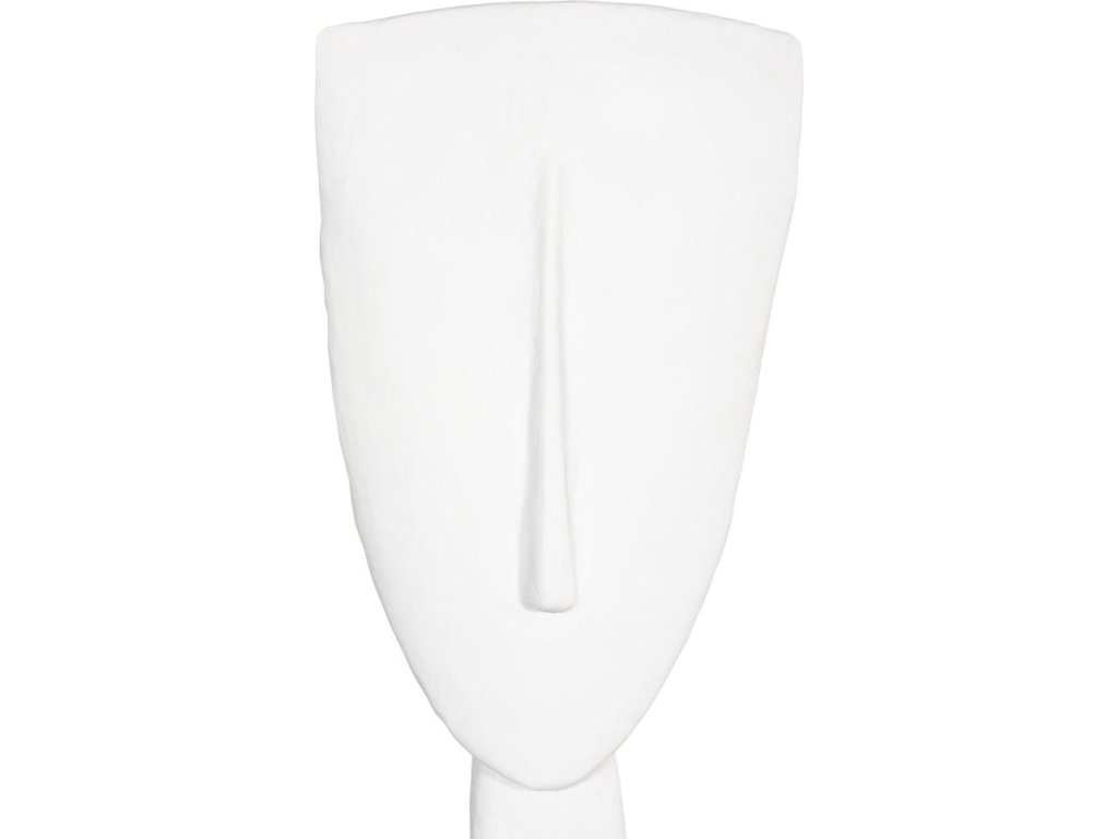 Cycladic Head Sculpture, Classic, White, Large - image 3