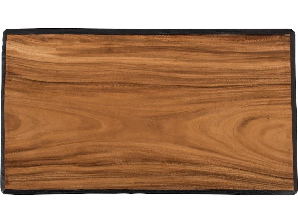 Layered Coffee Table, Burnt, Natural - image 1