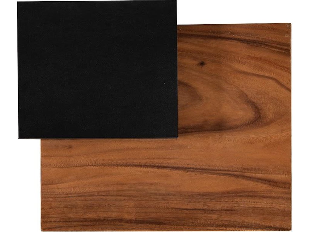 Plateau Side Table, With Shelf - image 1