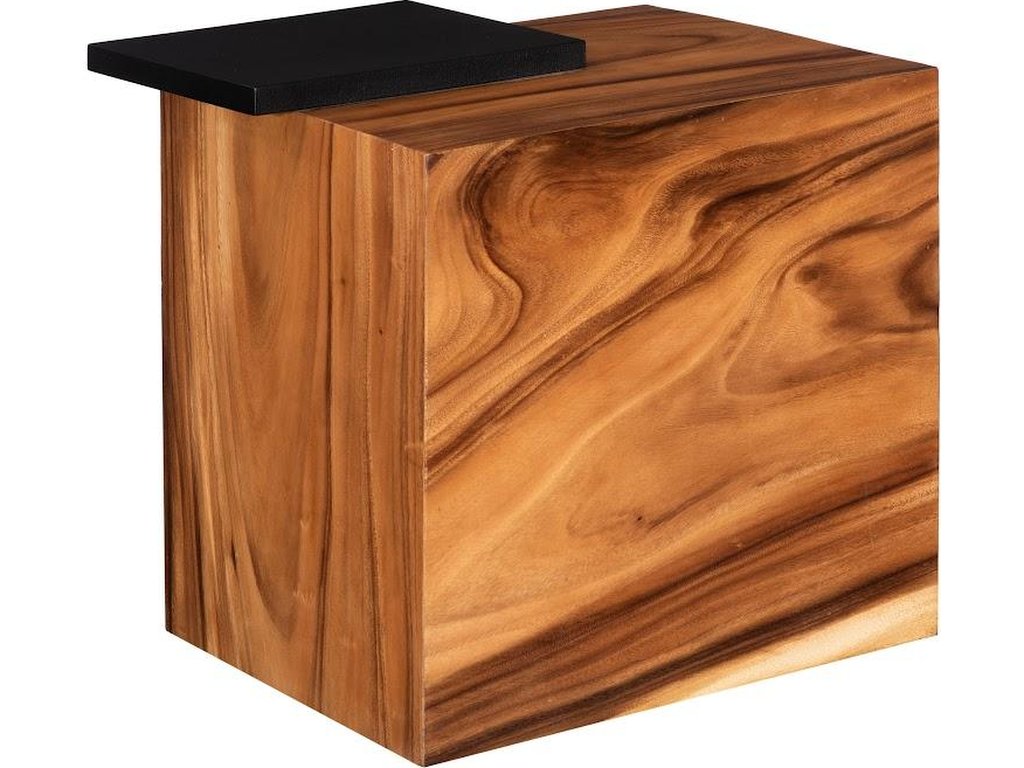 Plateau Side Table, With Shelf - image 2
