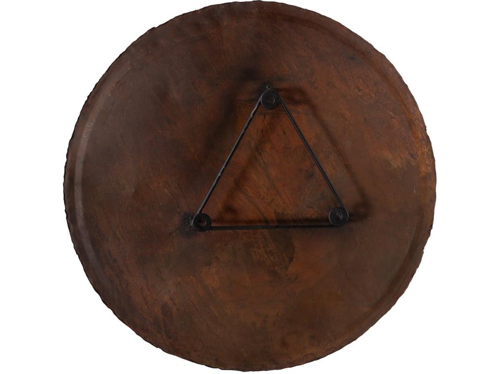 Reclaimed Oil Drum Wall Disc, Individual Pieces, Assorted Colors and Depths - image 3