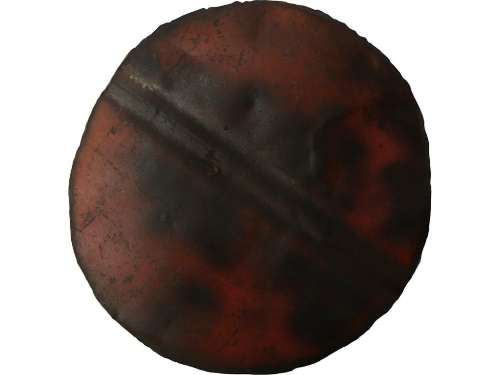 Reclaimed Oil Drum Wall Disc, Individual Pieces, Assorted Colors and Depths - image 5
