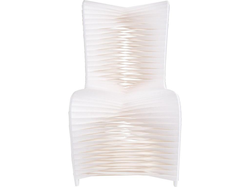 Seat Belt Dining Chair, High Back, White/Off-White - image 2