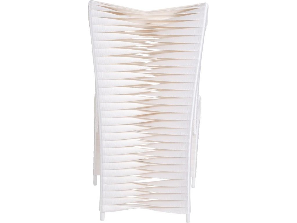 Seat Belt Dining Chair, High Back, White/Off-White - image 4