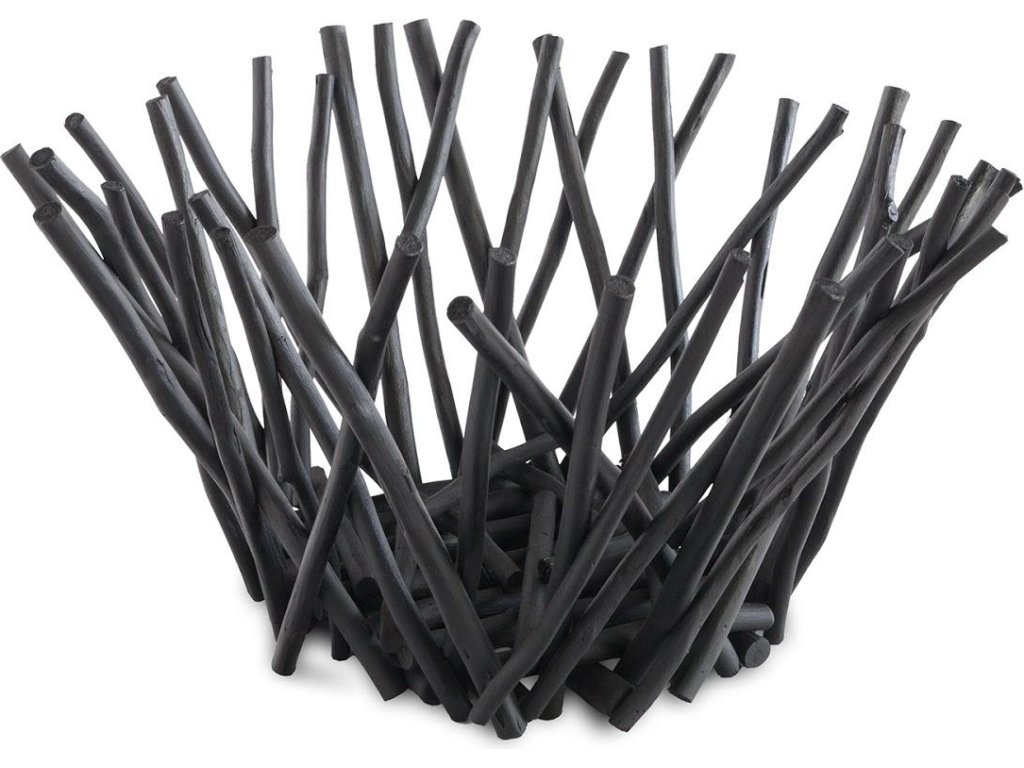 Stick Bowl, Tall, Black - main image