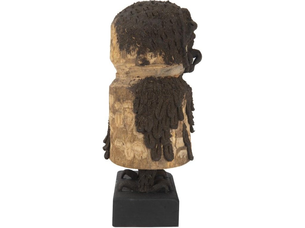 Girl Owl, Carved Animal - image 2