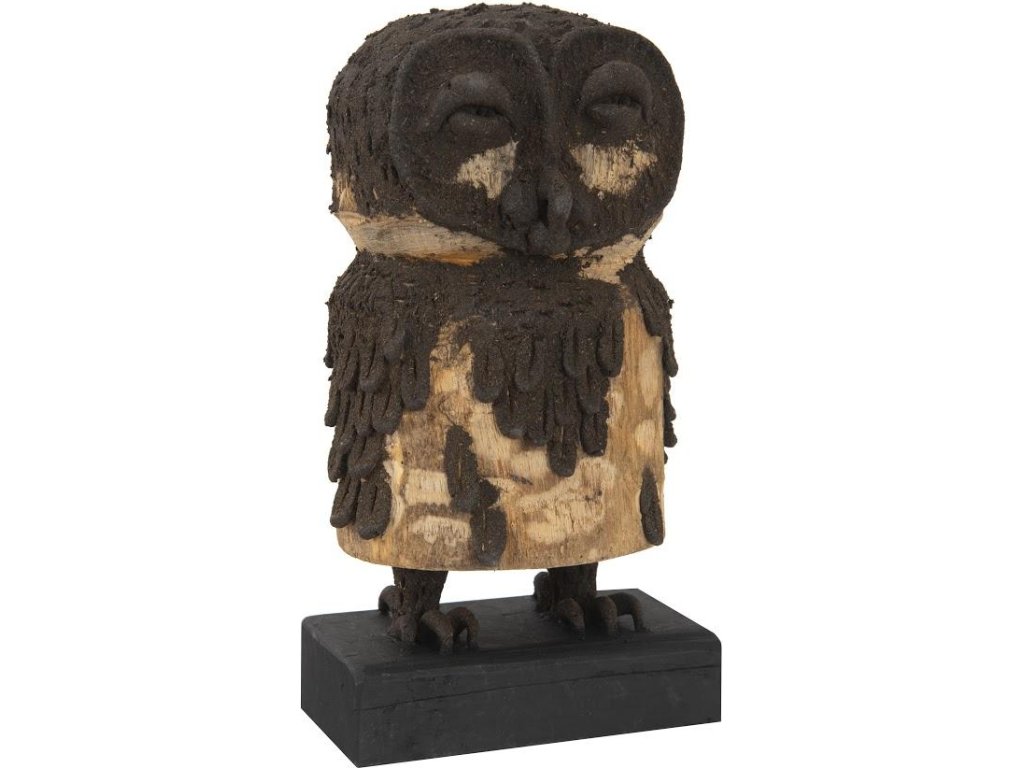 Girl Owl, Carved Animal - main image