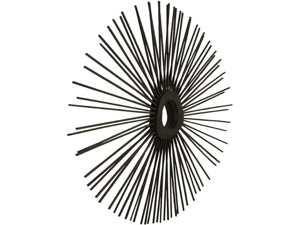 Spoke Mirror, Burnt, Round - image 1